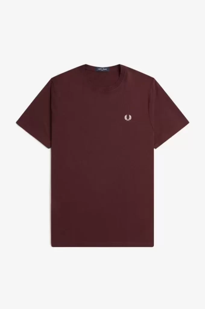 Herr-T-shirt med rund hals Herr-T-shirt med rund hals