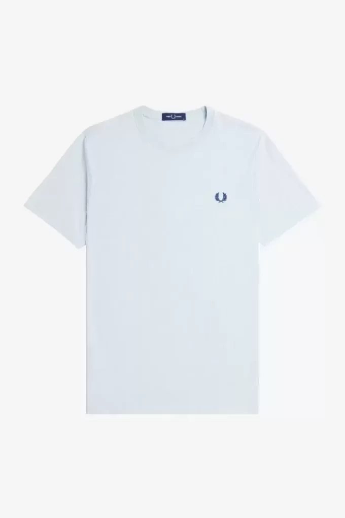 Herr-T-shirt med rund hals Herr-T-shirt med rund hals
