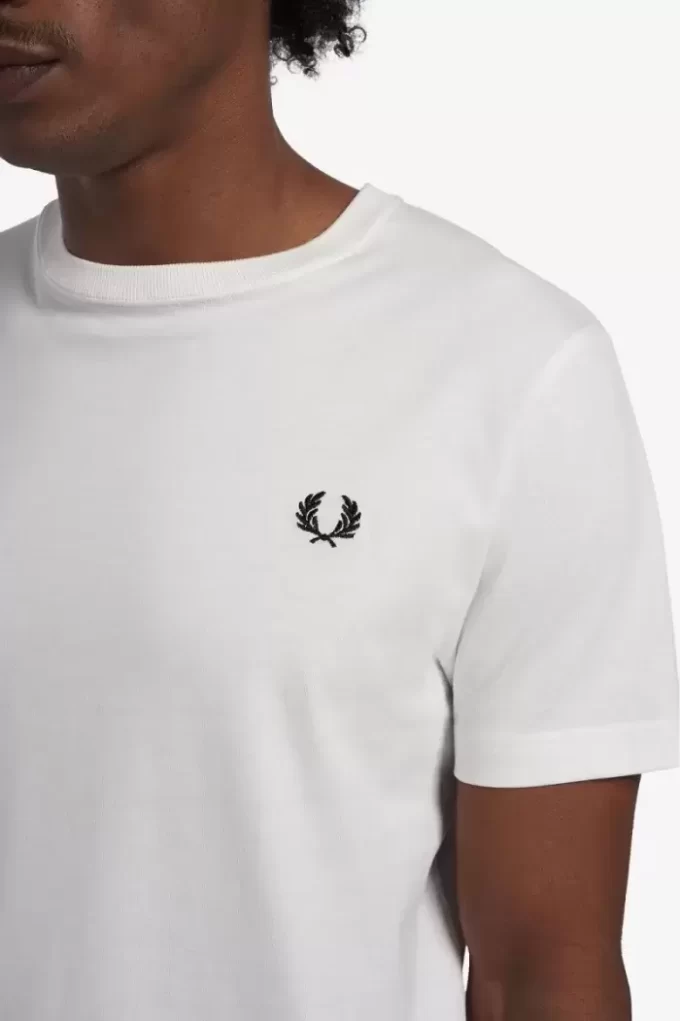 Herr-T-shirt med rund hals Herr-T-shirt med rund hals