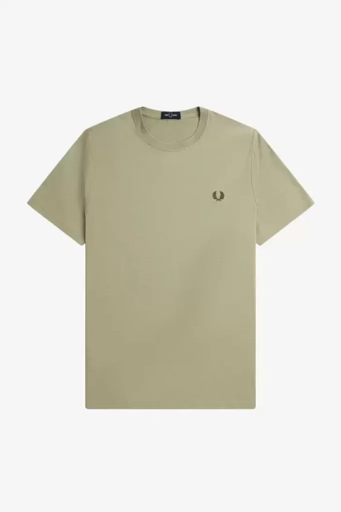 Herr-T-shirt med rund hals Herr-T-shirt med rund hals