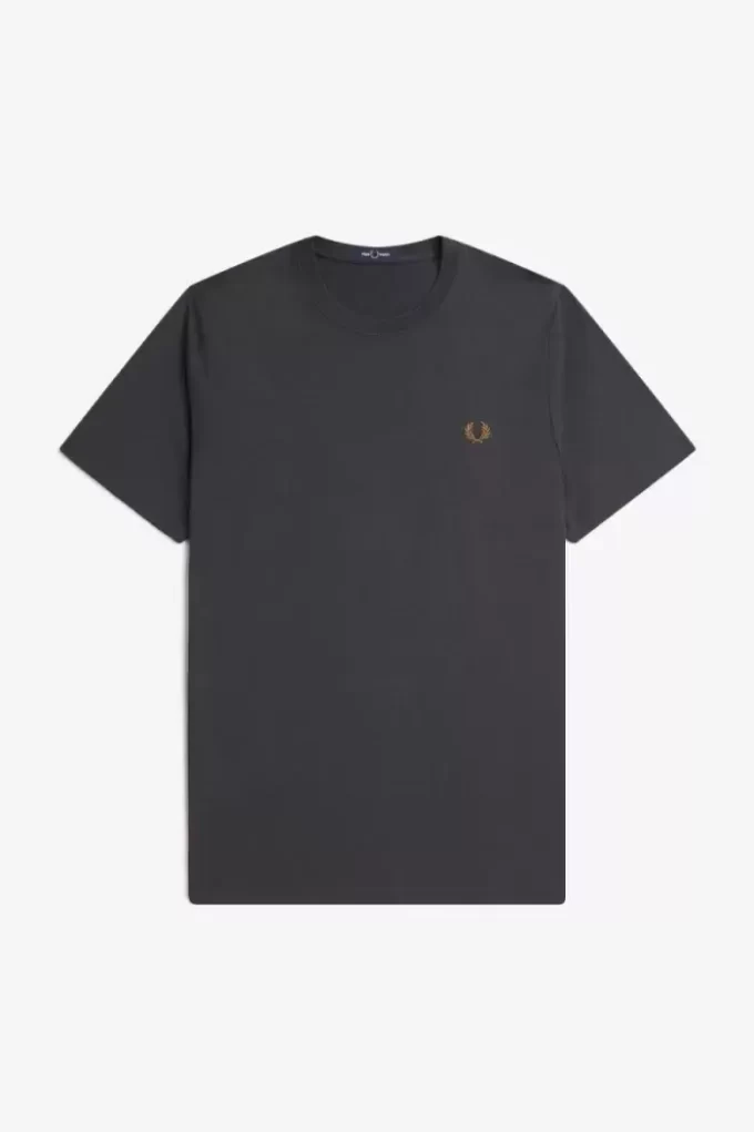 Herr-T-shirt med rund hals Herr-T-shirt med rund hals