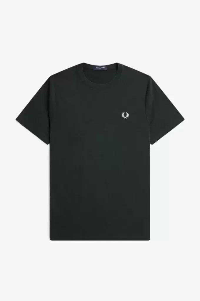 Herr-T-shirt med rund hals Herr-T-shirt med rund hals