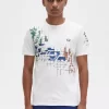 Herr-T-shirt med rutmönster Herr-T-shirt med rutmönster