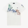 Herr-T-shirt med rutmönster Herr-T-shirt med rutmönster