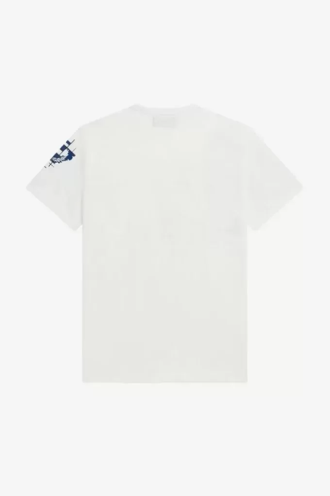 Herr-T-shirt med rutmönster Herr-T-shirt med rutmönster