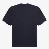 Herr-T-shirt med spetsad ärm Herr-T-shirt med spetsad ärm