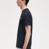Herr-T-shirt med tejpdetalj Herr-T-shirt med tejpdetalj