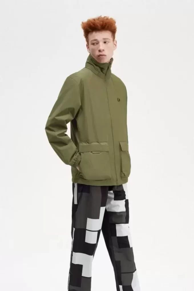 Herrjackor med lappfickor och dragkedja Herrjackor med lappfickor och dragkedja