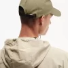 Herrkepsar med grafisk märkestryck i twill