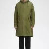 Herrparkas med fuskpälsfoder Herrparkas med fuskpälsfoder