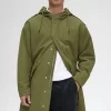 Herrparkas med fuskpälsfoder Herrparkas med fuskpälsfoder