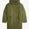 Herrparkas med fuskpälsfoder Herrparkas med fuskpälsfoder