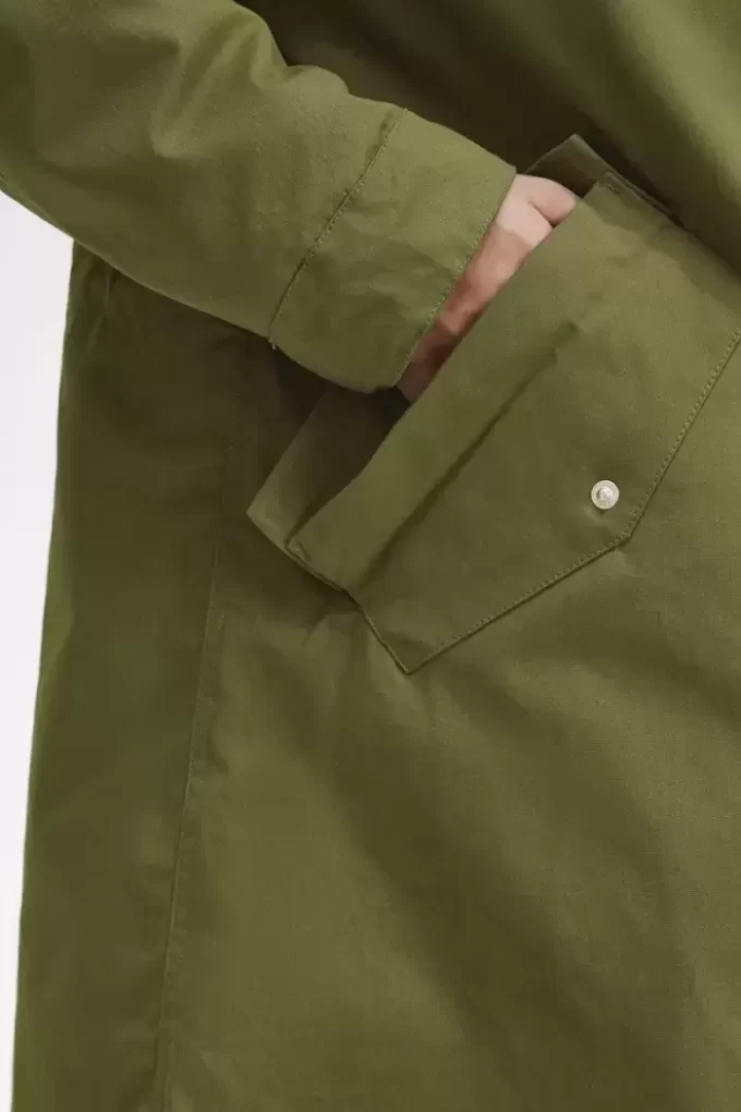 Herrparkas med fuskpälsfoder Herrparkas med fuskpälsfoder