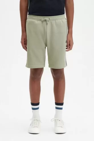 Herrshorts med präglad tejp