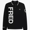 Herrskjorta med djärv grafisk långärmad design Herrskjorta med djärv grafisk långärmad design