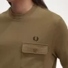 Herrtröjor med fickdetalj och rund halsringning Herrtröjor med fickdetalj och rund halsringning