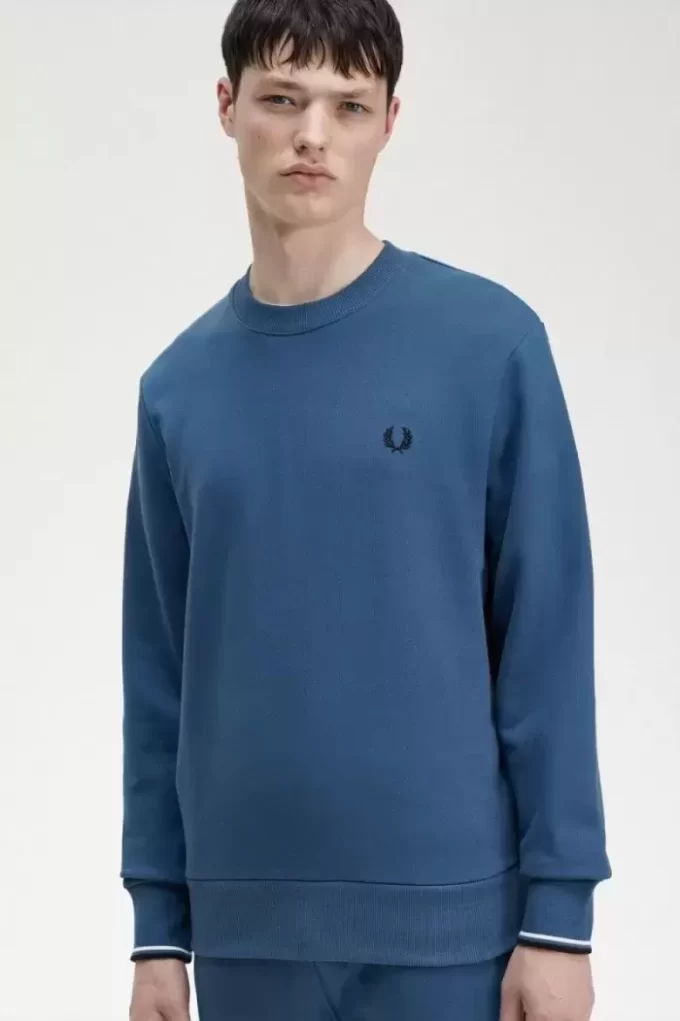 Herrtröjor med rund hals Herrtröjor med rund hals