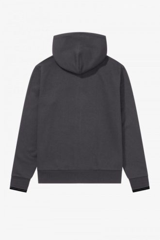 Hoodie med dragkedja