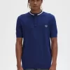Kabelstickad Henley-skjorta för män Kabelstickad Henley-skjorta för män
