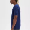 Kabelstickad Henley-skjorta för män Kabelstickad Henley-skjorta för män