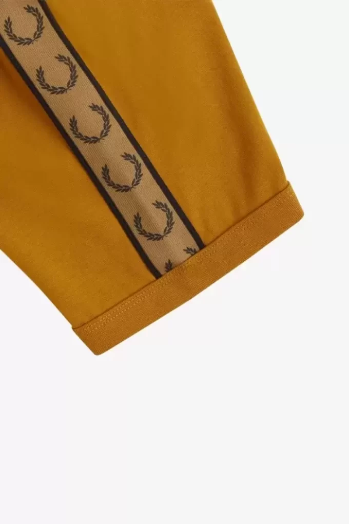 Kontrastbandad ringtröja för män Kontrastbandad ringtröja för män