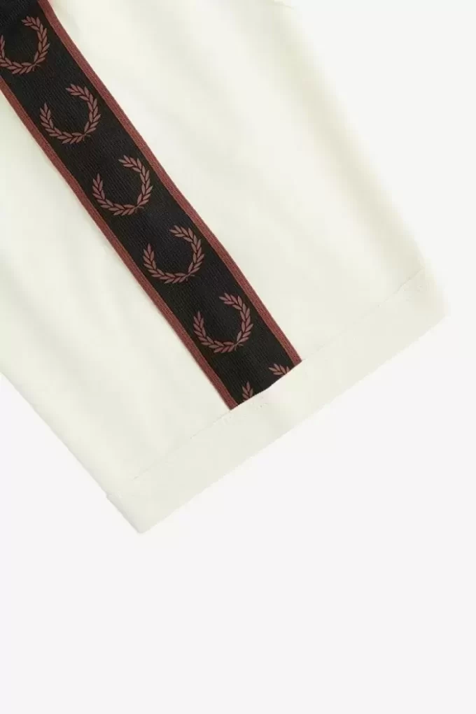 Kontrastbandad ringtröja för män Kontrastbandad ringtröja för män