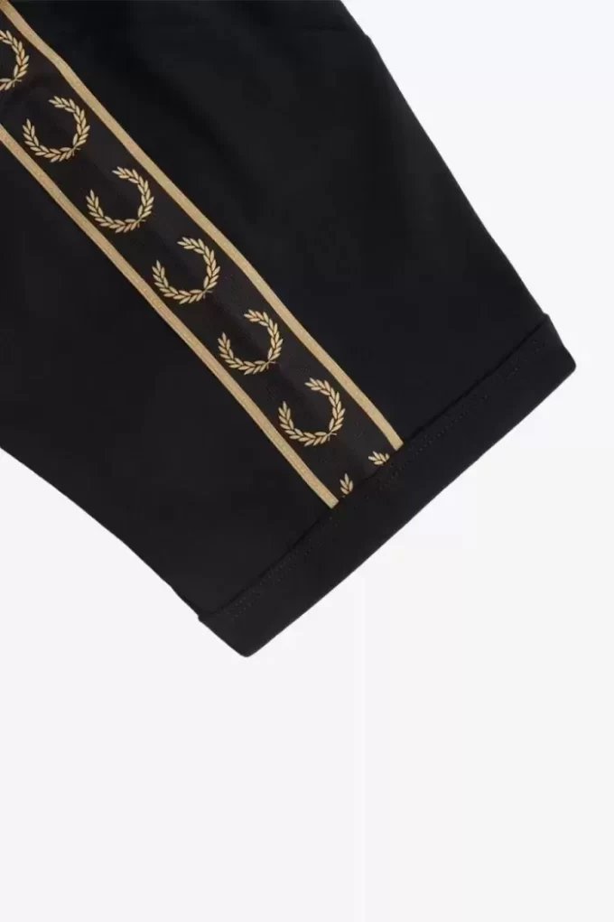 Kontrastbandad ringtröja för män Kontrastbandad ringtröja för män