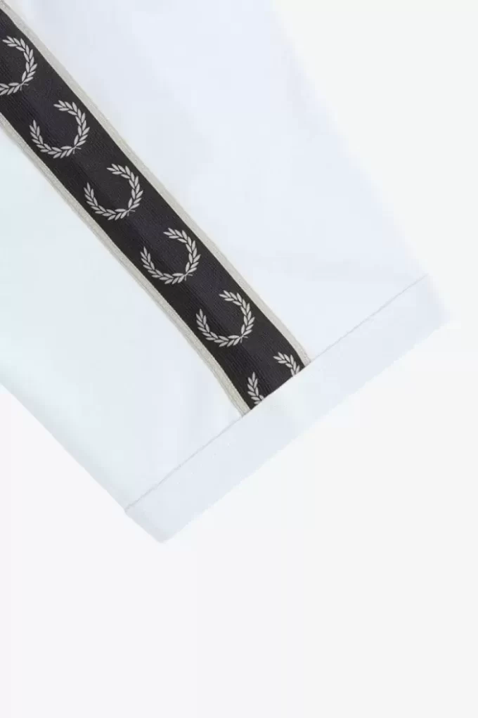 Kontrastbandad ringtröja för män Kontrastbandad ringtröja för män