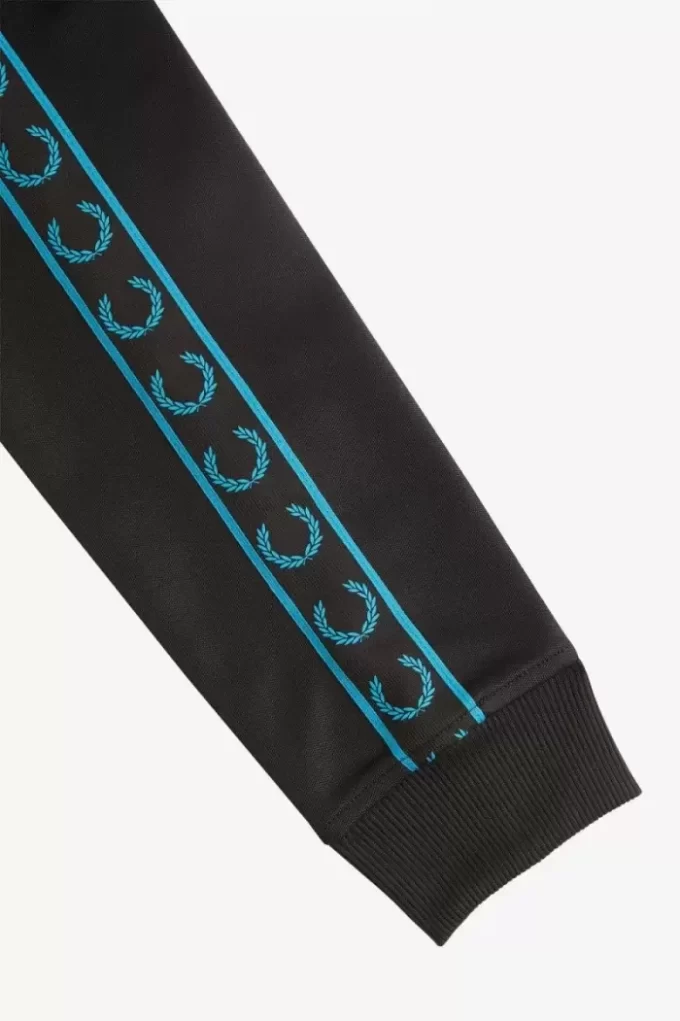 Kontrastbandade träningsjackor för män Kontrastbandade träningsjackor för män