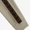 Kontrastbandade träningsjackor för män