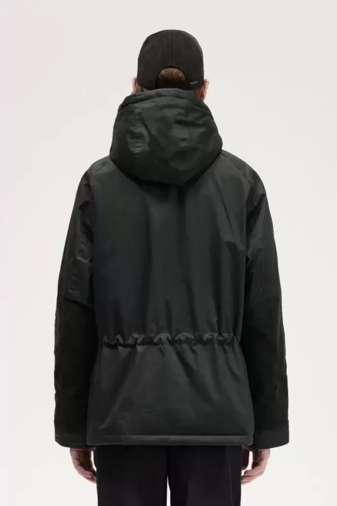 Kort snorkelparkas för män Kort snorkelparkas för män