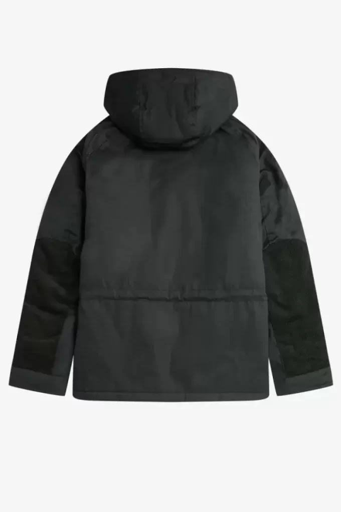 Kort snorkelparkas för män Kort snorkelparkas för män