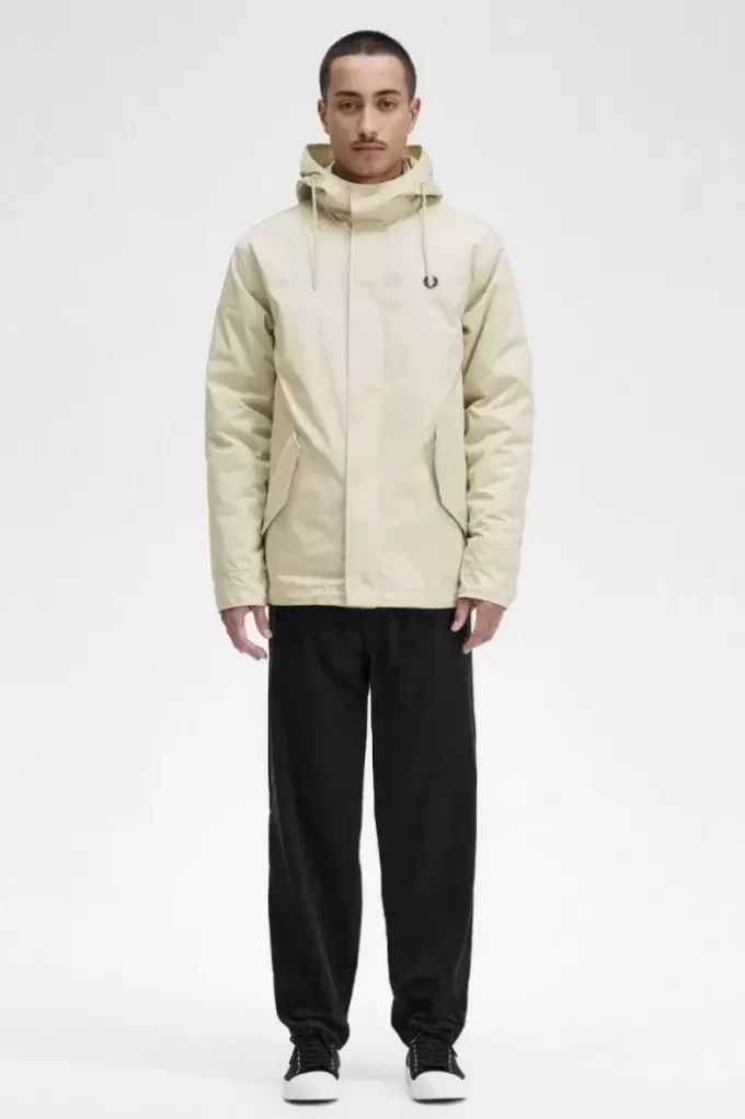 Kort vadderad herrparkas Kort vadderad herrparkas
