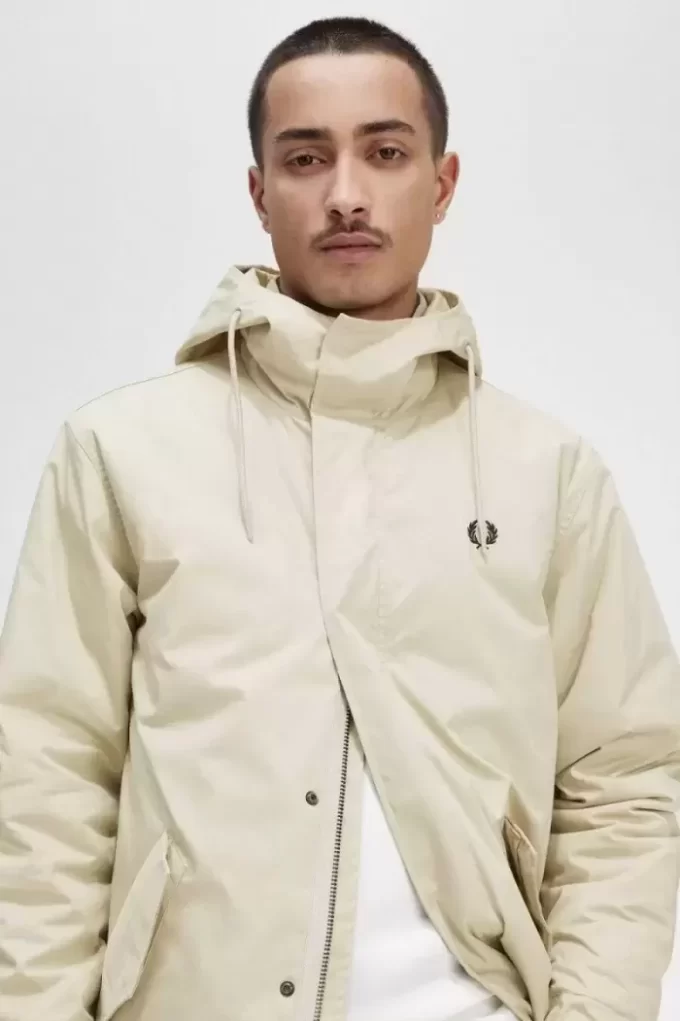 Kort vadderad herrparkas Kort vadderad herrparkas