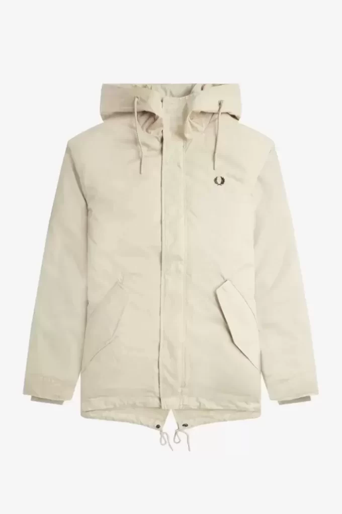 Kort vadderad herrparkas Kort vadderad herrparkas