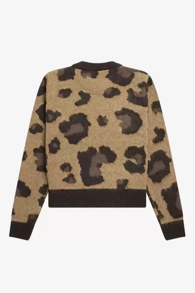 Leopardtröja för kvinnor Leopardtröja för kvinnor