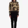 Leopardtröja för kvinnor Leopardtröja för kvinnor