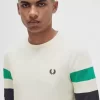 Långärmad herr-T-shirt med paneler Långärmad herr-T-shirt med paneler