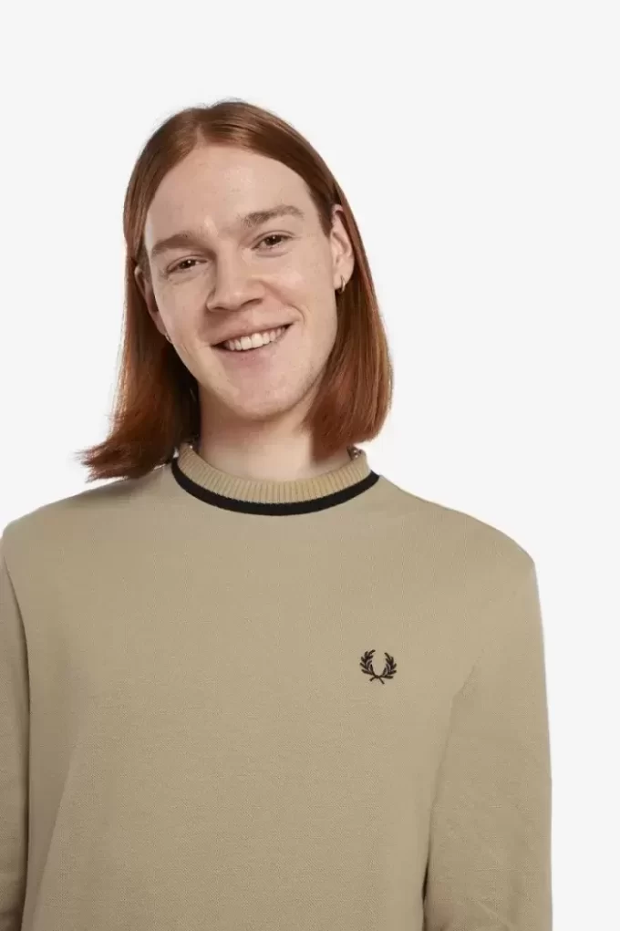 Långärmad pikétröja för män Långärmad pikétröja för män