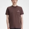 Loopback Jersey Pocket Herr T-shirt