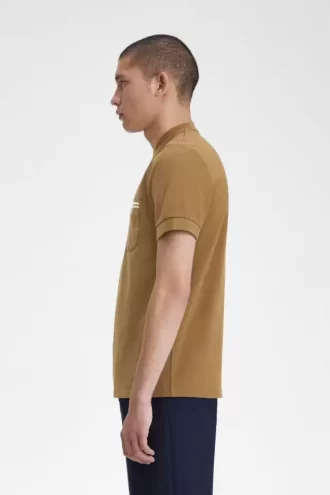 Loopback Jersey Pocket Herr T-shirt