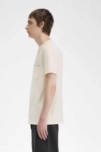 Loopback Jersey Pocket Herr T-shirt