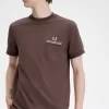 Loopback Jersey Pocket Herr T-shirt