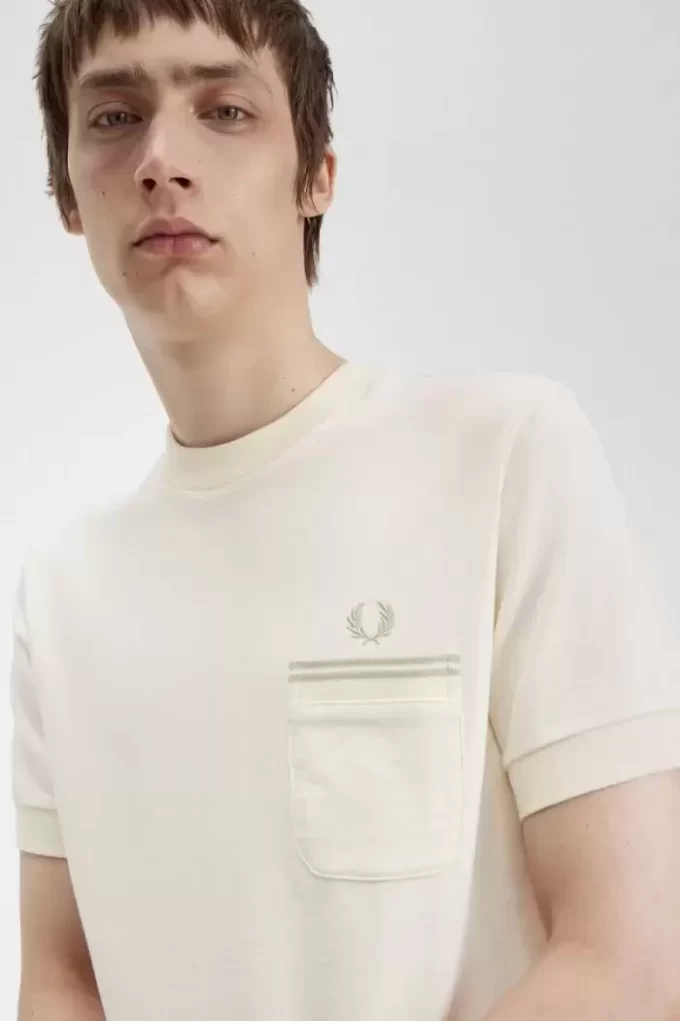 Loopback Jersey Pocket Herr T-shirt Loopback Jersey Pocket Herr T-shirt