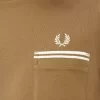Loopback Jersey Pocket Herr T-shirt