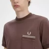 Loopback Jersey Pocket Herr T-shirt