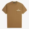 Loopback Jersey Pocket Herr T-shirt