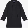 Mac herrparkas med dold knappslå Mac herrparkas med dold knappslå