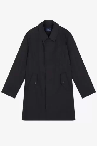 Mac herrparkas med dold knappslå
