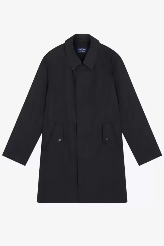 Mac herrparkas med dold knappslå Mac herrparkas med dold knappslå
